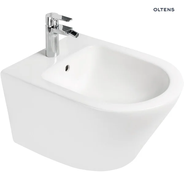 Bidety: Oltens Jog bidet wiszący biały 46001000