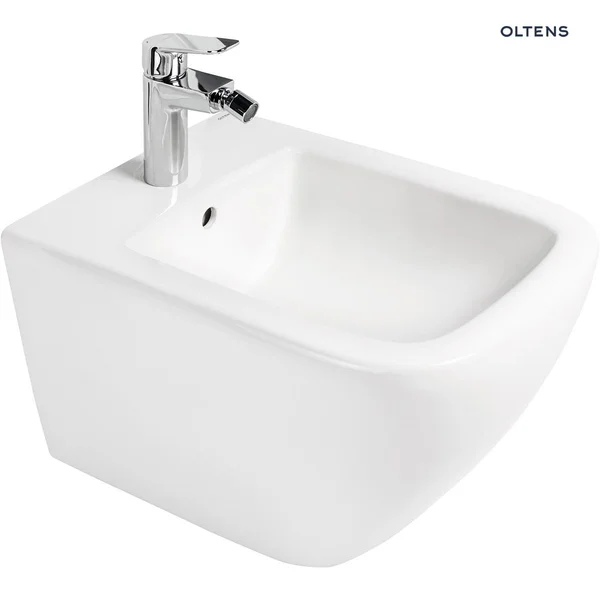Bidety: Oltens Vernal bidet wiszący z powłoką SmartClean biały 46502000