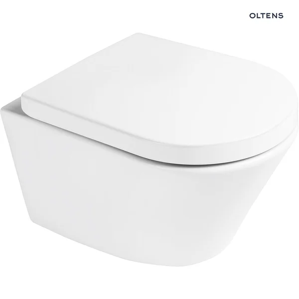 Miski WC: Oltens Jog miska WC wisząca biała 42101000