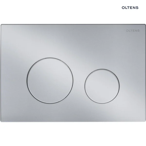 Przyciski do stelaży: Oltens Lule przycisk spłukujący do WC chrom mat 57102200