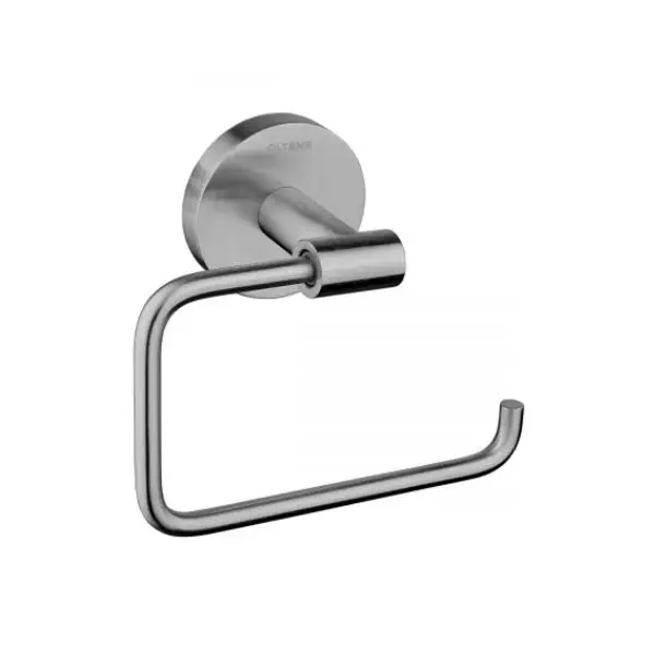 Stylowe akcesoria łazienkowe: złote dodatki, półki wnękowe pod prysznicem, stojak na ręczniki, szczotka do WC i wieszaki – Manuvo Łazienki Działoszyn.