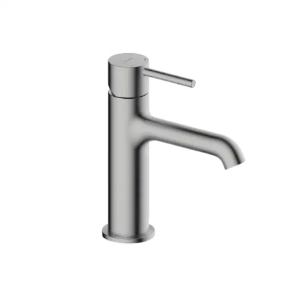 Baterie umywalkowe i wannowe – czarna bateria umywalkowa Manuvo Łazienki Działoszyn