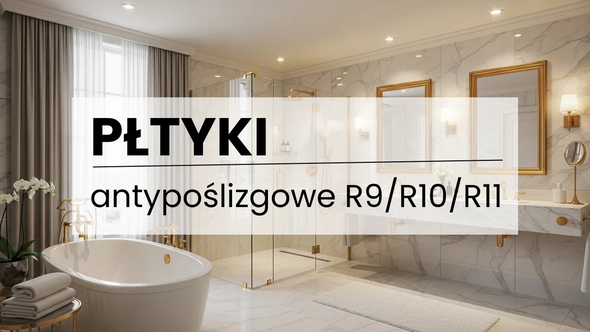 Płytki antypoślizgowe do łazienki R9R10R11 Płytki antypoślizgowe do łazienki R9R10R11